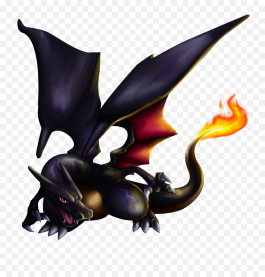 Shiny Charizard Fan Art - Shiny Charizard Fan Art Png,Charizard Png