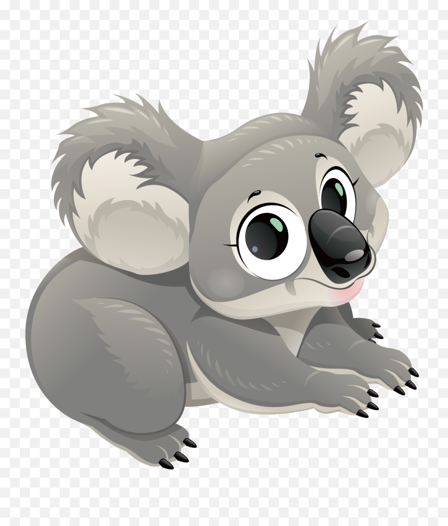 Koala Clipart Wombat - Kangaroo And Koala Animated Png Kangaroo And Koala Cartoon,Koala Transparent
