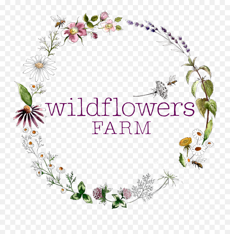 Wildflowers Farm - Herbaceous Plant Png,Flowers Logo