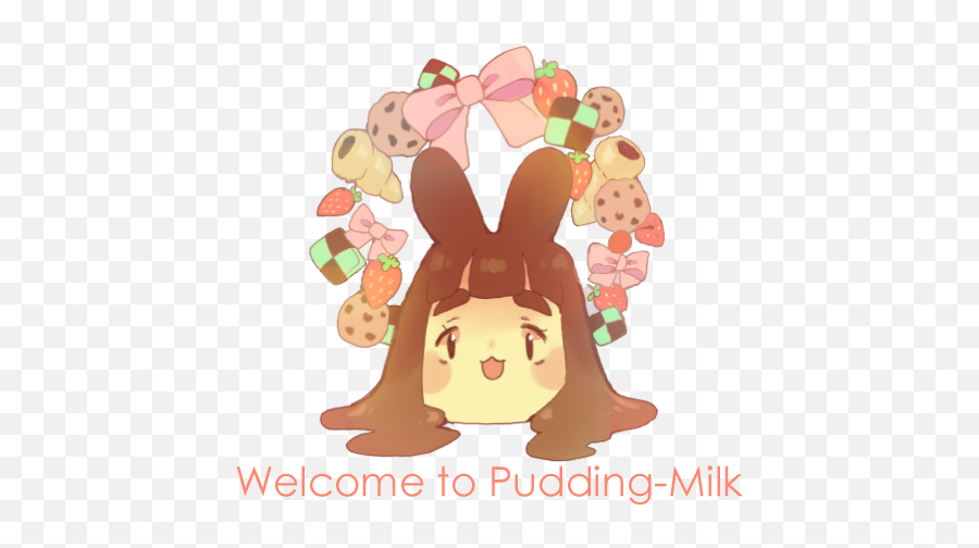 About U2014 Pudding Milk - Cartoon Png,Milk Logo
