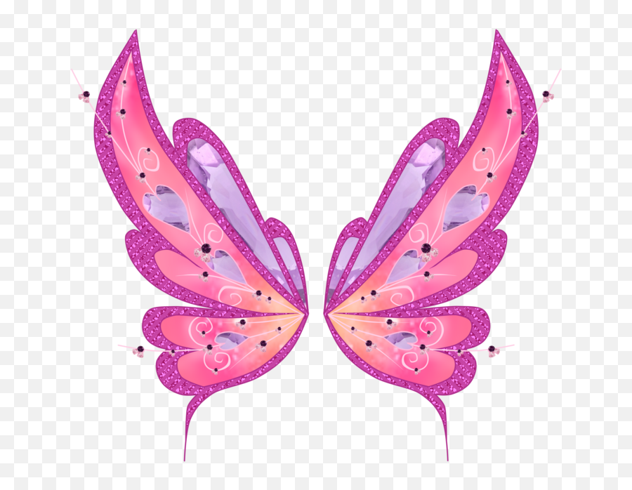 Download Pink Fairy Wings Png - Fairy Pink Butterfly Wings,Butterfly Wings Png