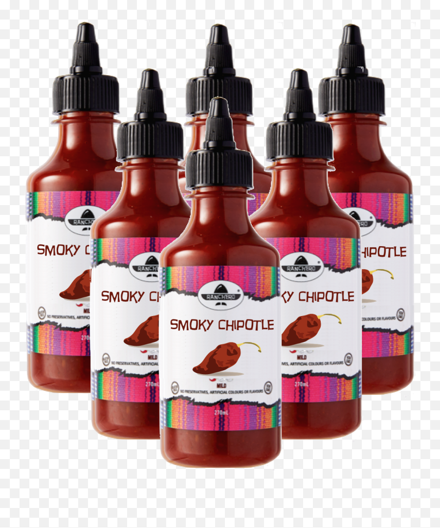 Download 6x Smoky Chipotle Sauce Free Shipping - Ranchero Bottle Png,Smokey Png
