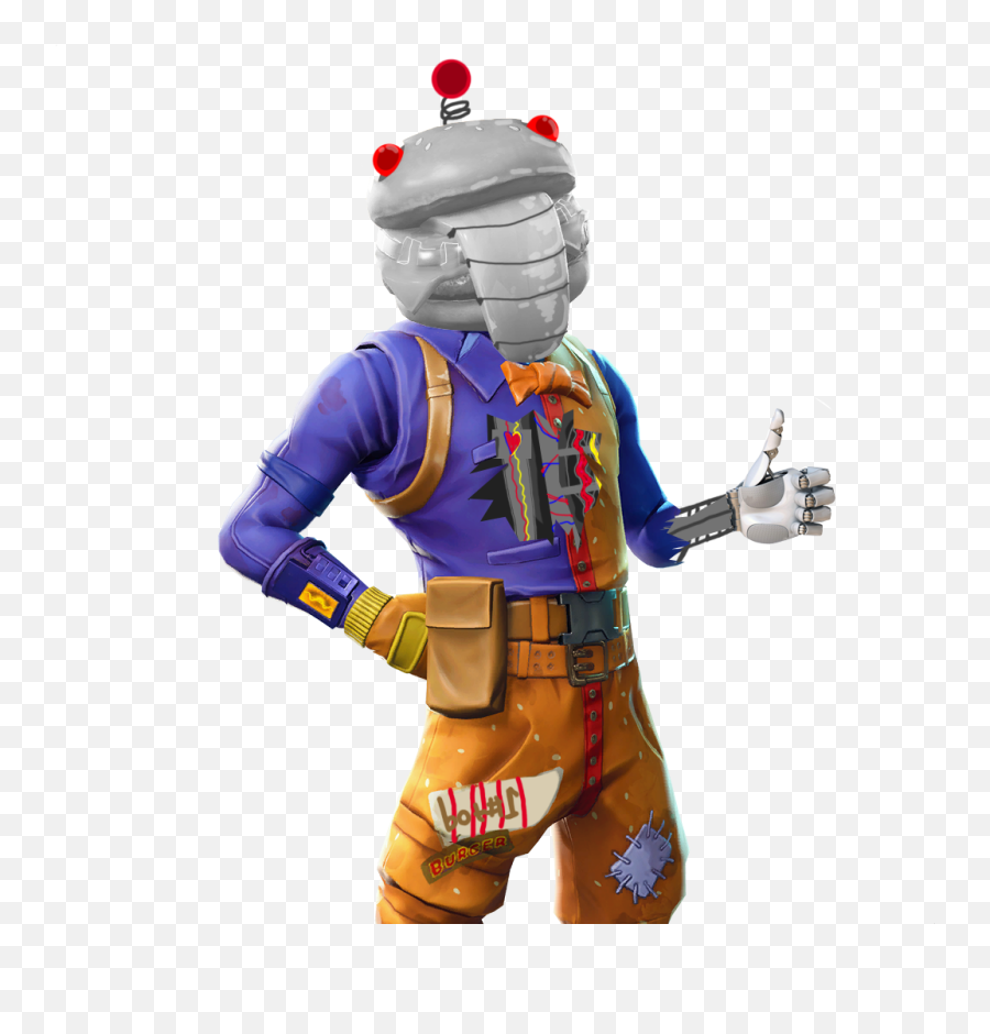 I Saw A Terminator Type Beef Boss Style - Durr Burger Skin Fortnite Png,Terminator Png