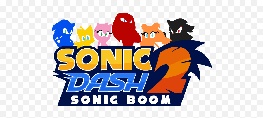 Sonic Video Game Title Logos - Sonic Dash 2 Sonic Boom Logo Png,Sonic Advance Logo