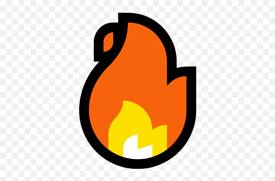 Emoji Fire Transparent Png Clipart - Fire Emoji Microsoft,Fire Emoji Transparent