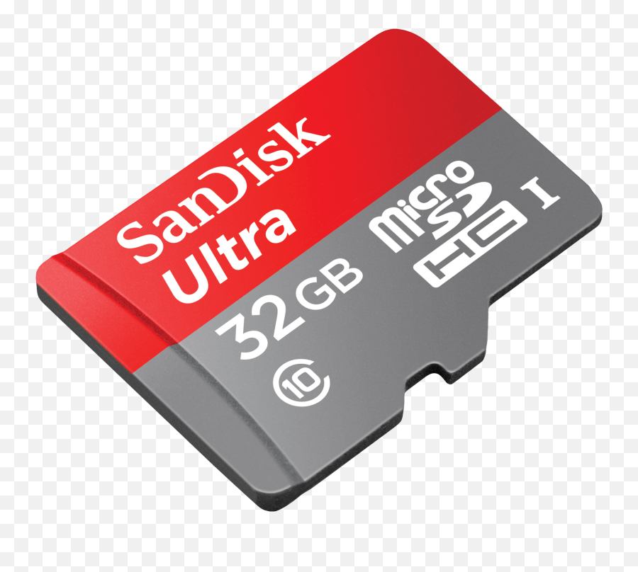 Download Sandisk Memory Card Png Image - Micro Sd 32gb Sandisk,Card Png
