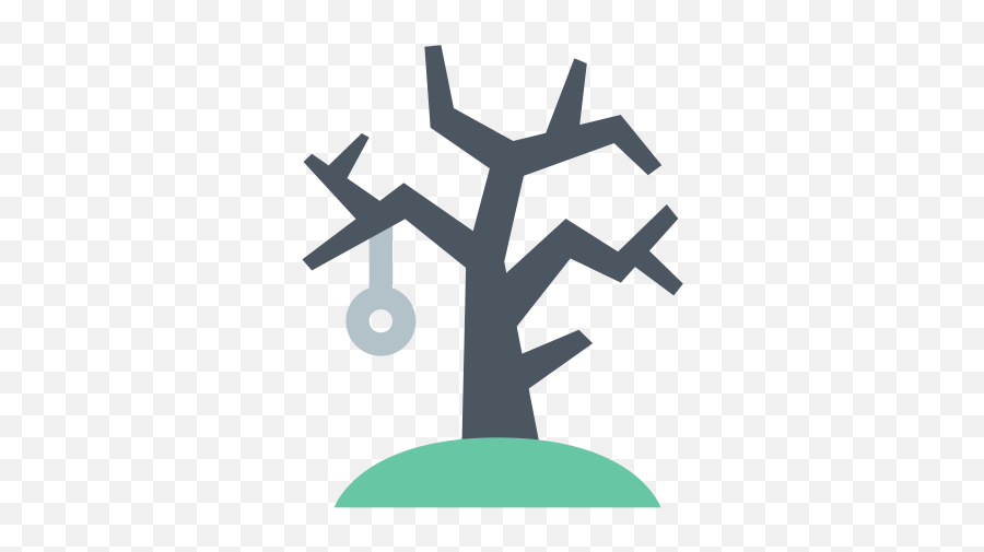 Gallows Halloween Horror Tree Icon - Illustration Png,Halloween Tree Png