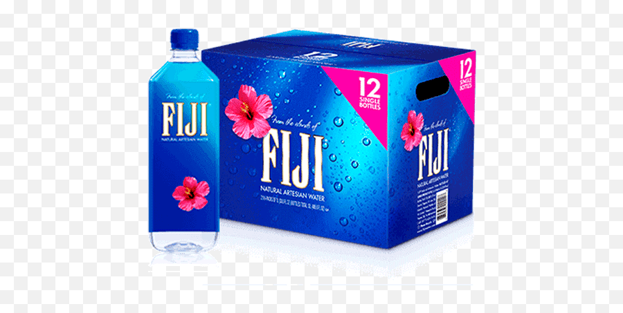 Fiji Water - Case Of Fiji Water Png,Fiji Water Png