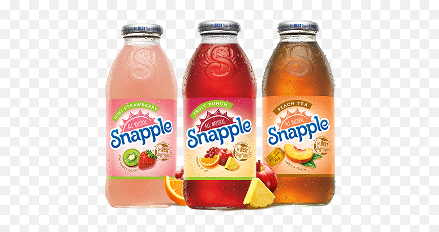 Snapple Fruit Punch 20 Fl Oz - Orange Soft Drink Png,Snapple Png