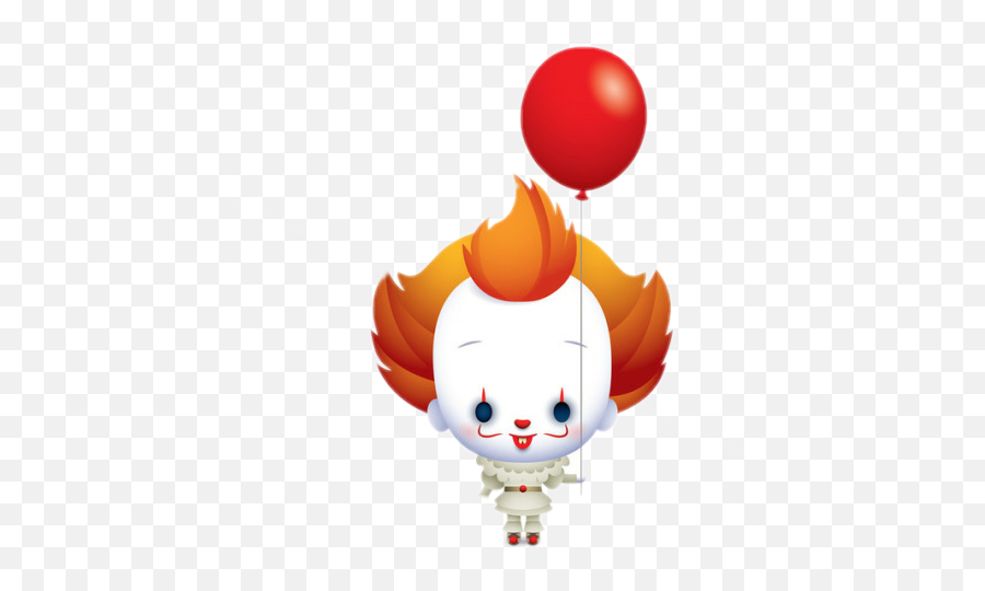 Ftescaryclowns Clown It Penywise Halloween Scary Cute - Cute Halloween Cartoon Clown Png,Pennywise Png