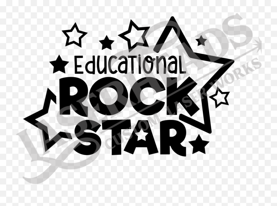 Educational Rockstar Full Size Png Download Seekpng - Graphic Design,Rockstar Png