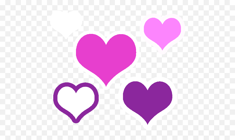 Glitter Graphics The Community For Enthusiasts - Purple Hearts No Background Png,Hearts Background Png