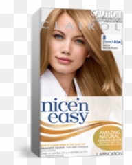 Blonde Hair Colour Clairol - Nice And Easy Medium png