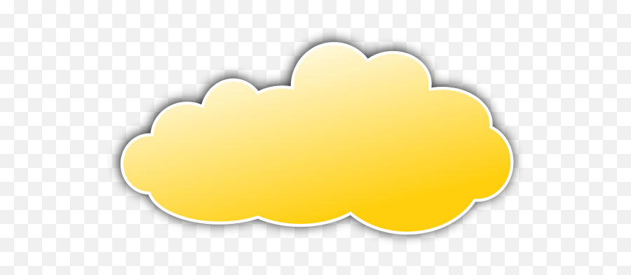 Yellow Cloud Clipart - Clip Art Bay Heart Png,Clouds Png Cartoon
