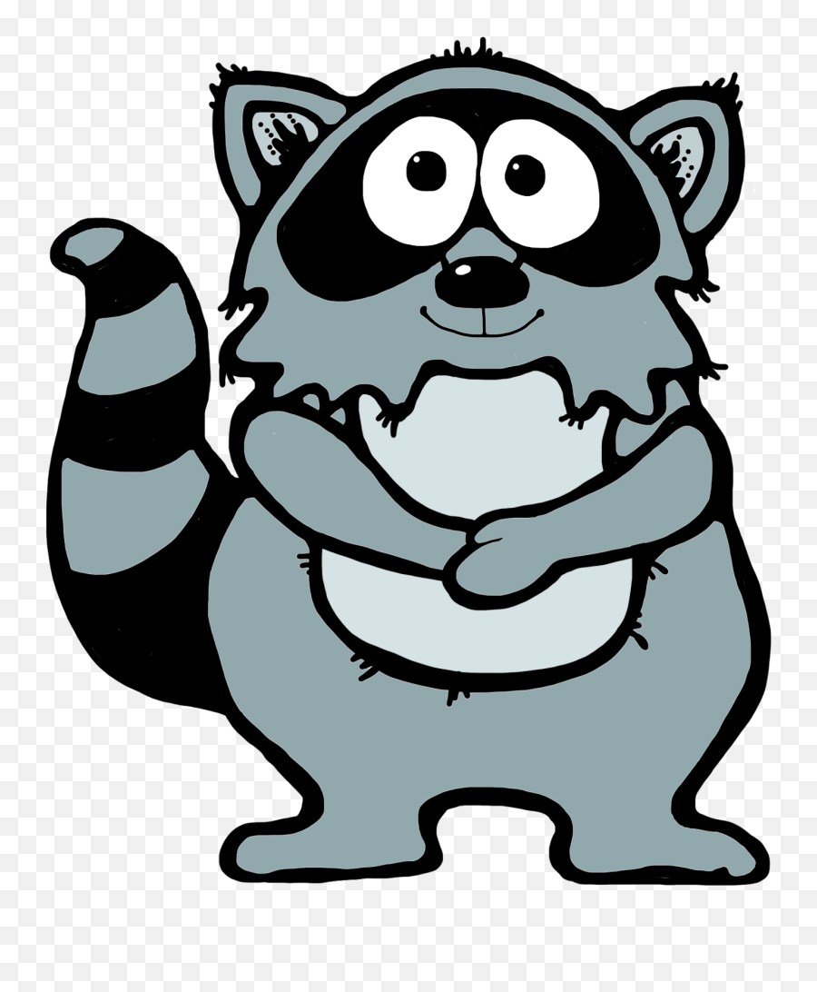 Raccoon Clip Art Submited Images - Raccoon Clipart Kissing Free Clipart Cartoon Raccoon Png,Raccoon Transparent