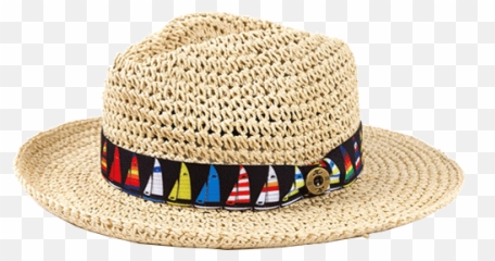 Ladies Sailboat - Fedora Png,Straw Hat Png