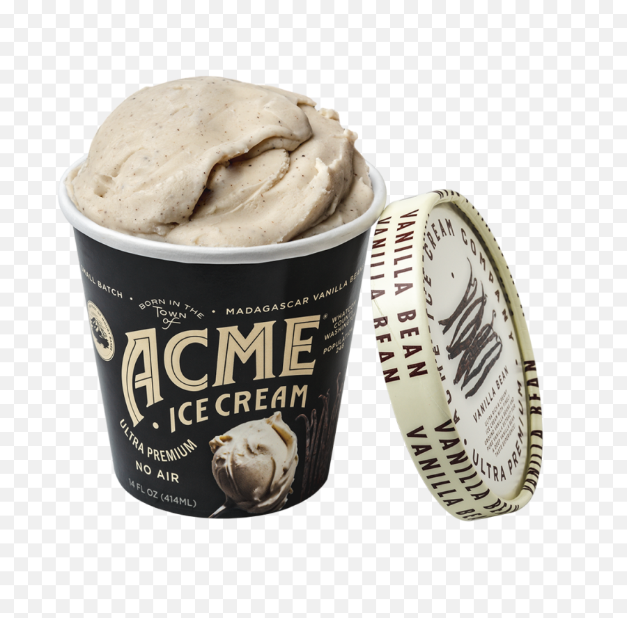 Vanilla Bean Acme Ultra Premium Ice - Gelato Png,Vanilla Bean Png