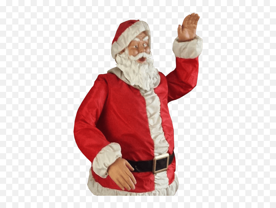 Father Christmas Waving Transparent Background Free Png Images