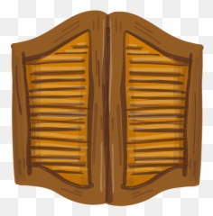 Western Saloon Doors - Transparent Png