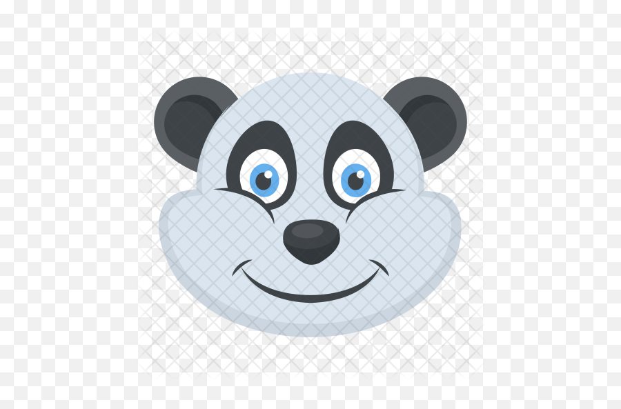 Smiling Panda Icon - Happy Png,Panda Face Png