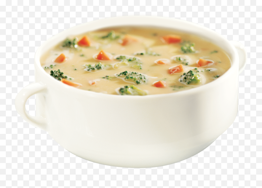 Broccoli Cheddar Soup - Quiznos Soups Png,Broccoli Transparent Background