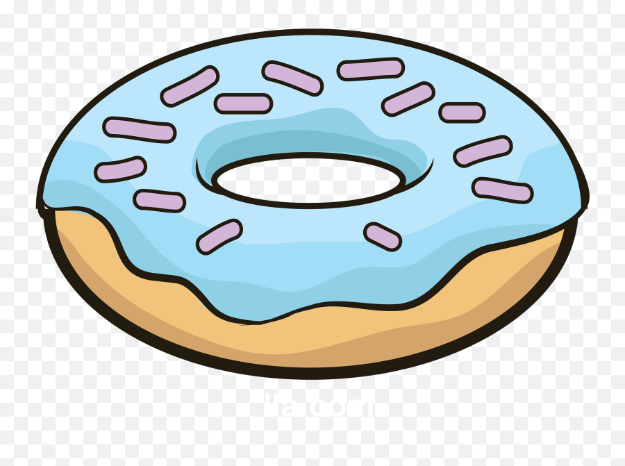 Donut Clipart - Donut Clipart Png,Donut Clipart Png