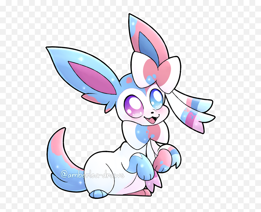 Shiny Sylveon - Sylveon And Shiny Sylveon Png,Sylveon Png