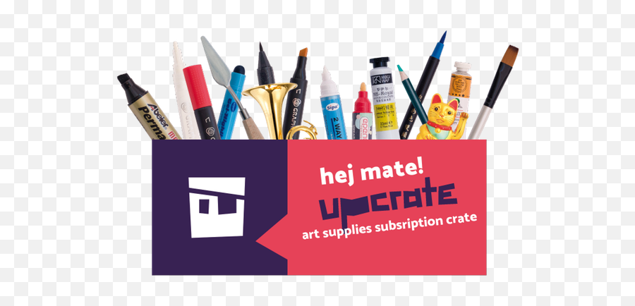 Monthly Art Subscription Box - Marking Tool Png,Art Supplies Png