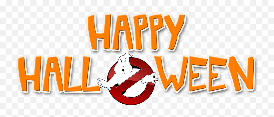 Halloweenpng - Ghostbusters 789892 Vippng Clip Art,Happy Halloween Png