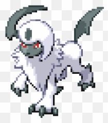 Absol - Pokemon Pixel Art Absol Png,Absol Png