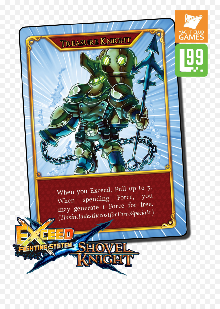 Exceed Shovel Knight Preview - Treasure Knight U2014 Level 99 Games Fictional Character Png,Shovel Knight Transparent