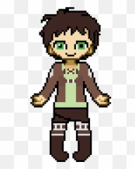 Pixilart - Eren Jaeger By Anonymous Fictional Character Png,Eren Png
