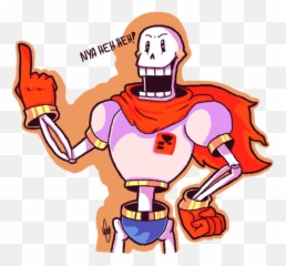 Papyrus Undertale - Transparent Background png