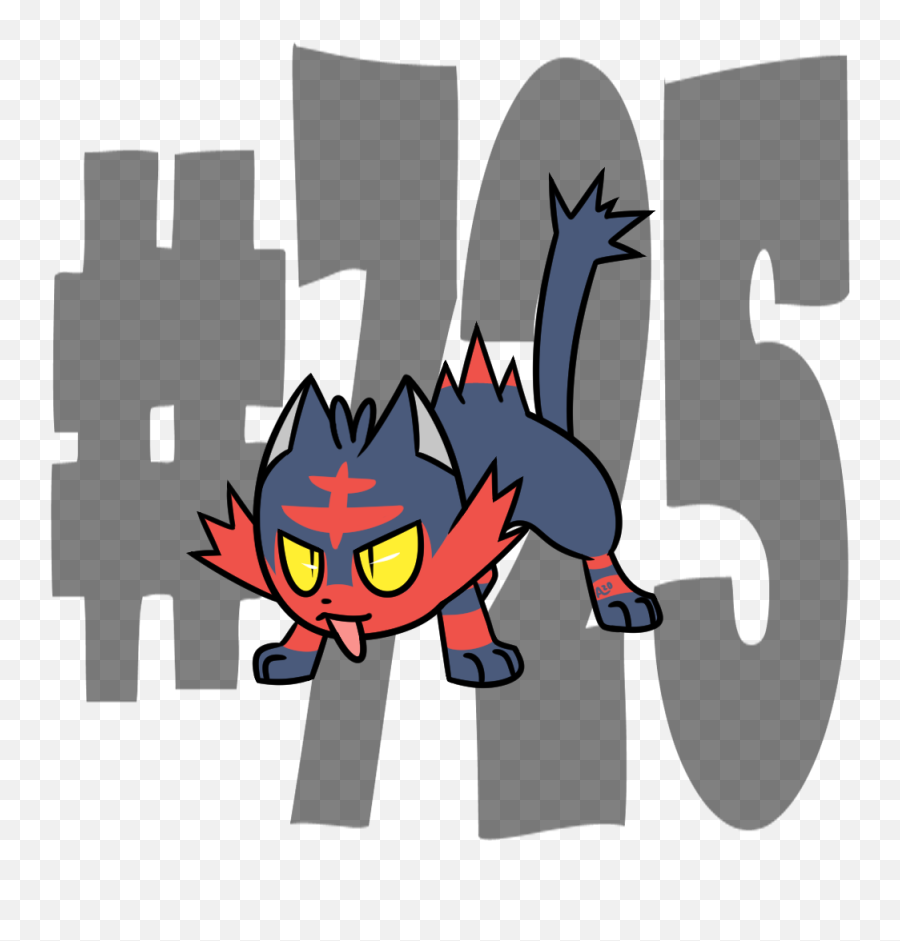 725 Litten By Crantime - Fur Affinity Dot Net Pokémon Png,Litten Png