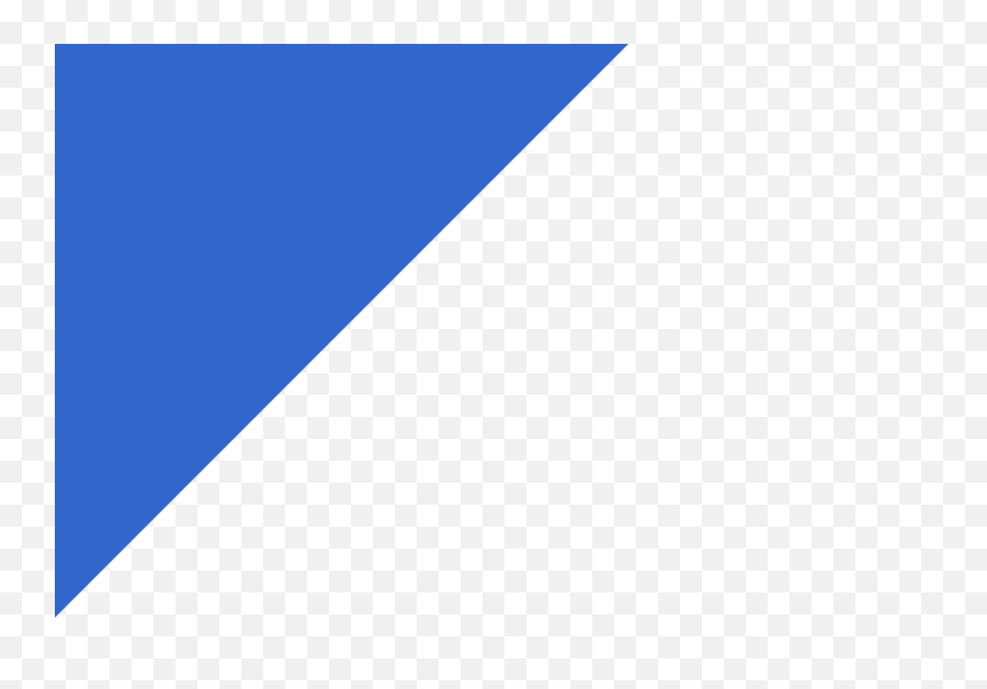 Triangle - Blue Right Triangle Png,Right Triangle Png
