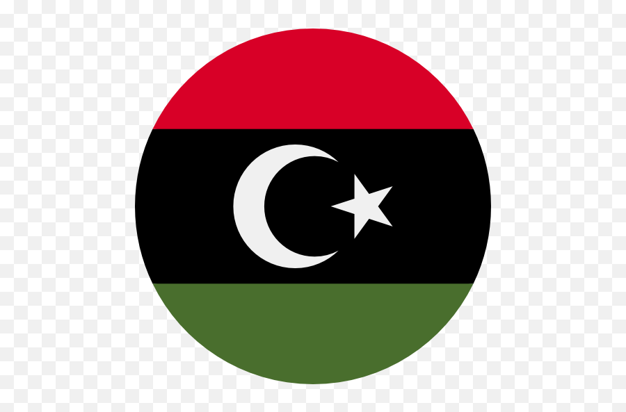 Country Nation World Flag Libya Flags Icon - Middsle East Flag Icon Png,Nation Flag Icon