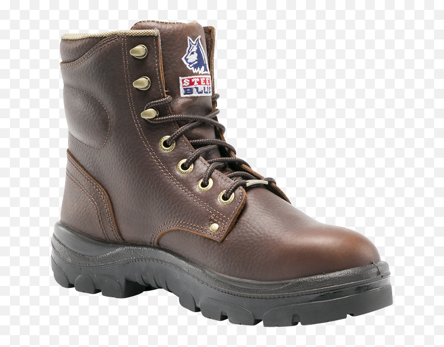 Steel Blue Work Boots - Lace Up Png,Workboots Icon