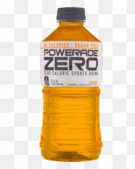 Zero Sugar Calorie Sports Drink - Powerade Orange png