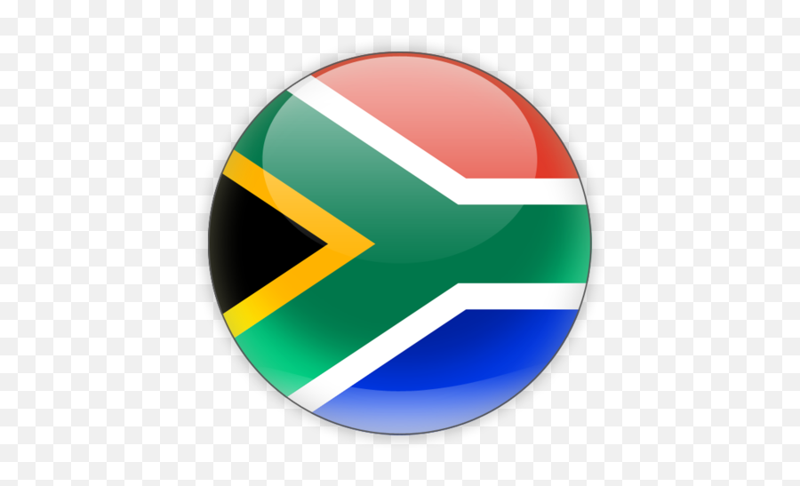 Round Icon Illustration Of Flag South Africa - South Africa Flag Logo Png,Green Flag Icon