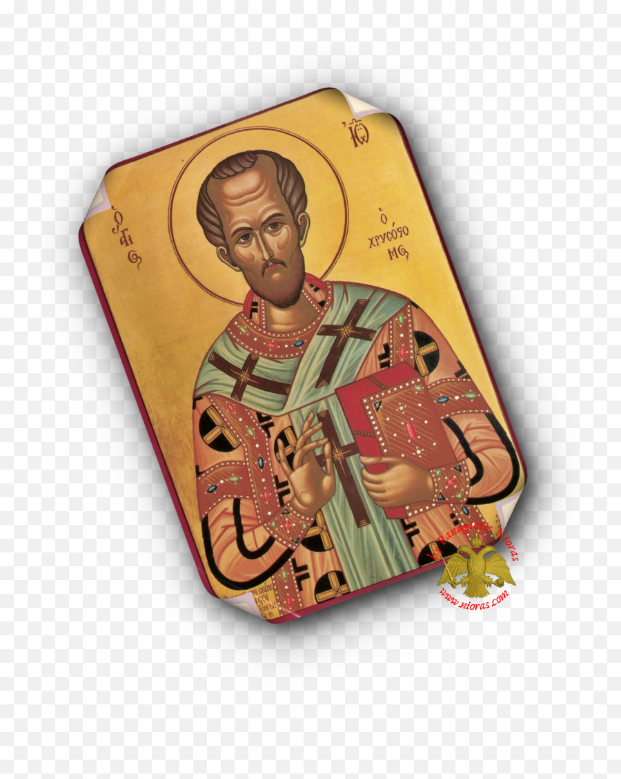 Male Saints Laminated Icons Christos - Illustration Png,St. Nektarios Icon