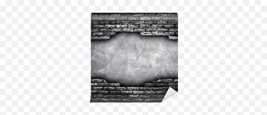 Broken Wall Mural Pixers - Brick Wall Png,Broken Wall Png