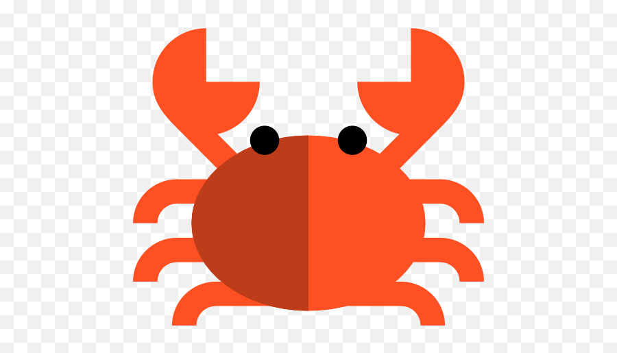 Crab - Crab Icon Png,Hermit Crab Flat Icon