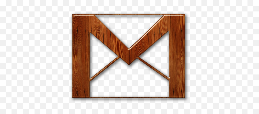Gmail Logo Wood Icon - Gmail Tag Png,Wood Icon Set