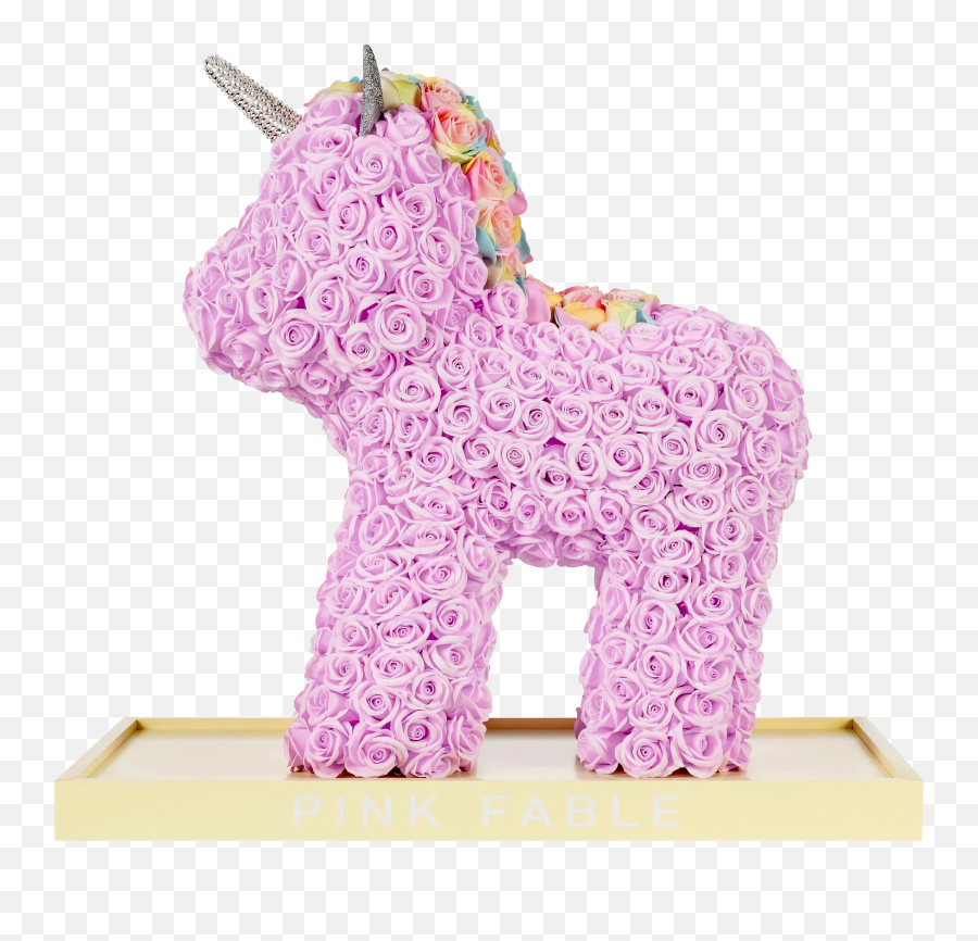 Soap Flower Unicorn Purple - Pink Fable Unicorn Png,Unicorn Icon For Facebook