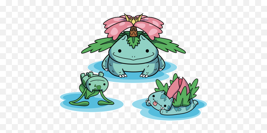 Derpy Venusaur Png Image - Derpy Bulbasaur,Venusaur Png