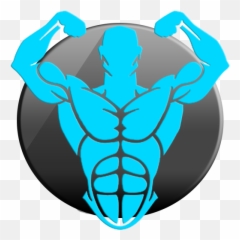 Gym Fitness Workout 1 - Bodybuilder Silhouette png