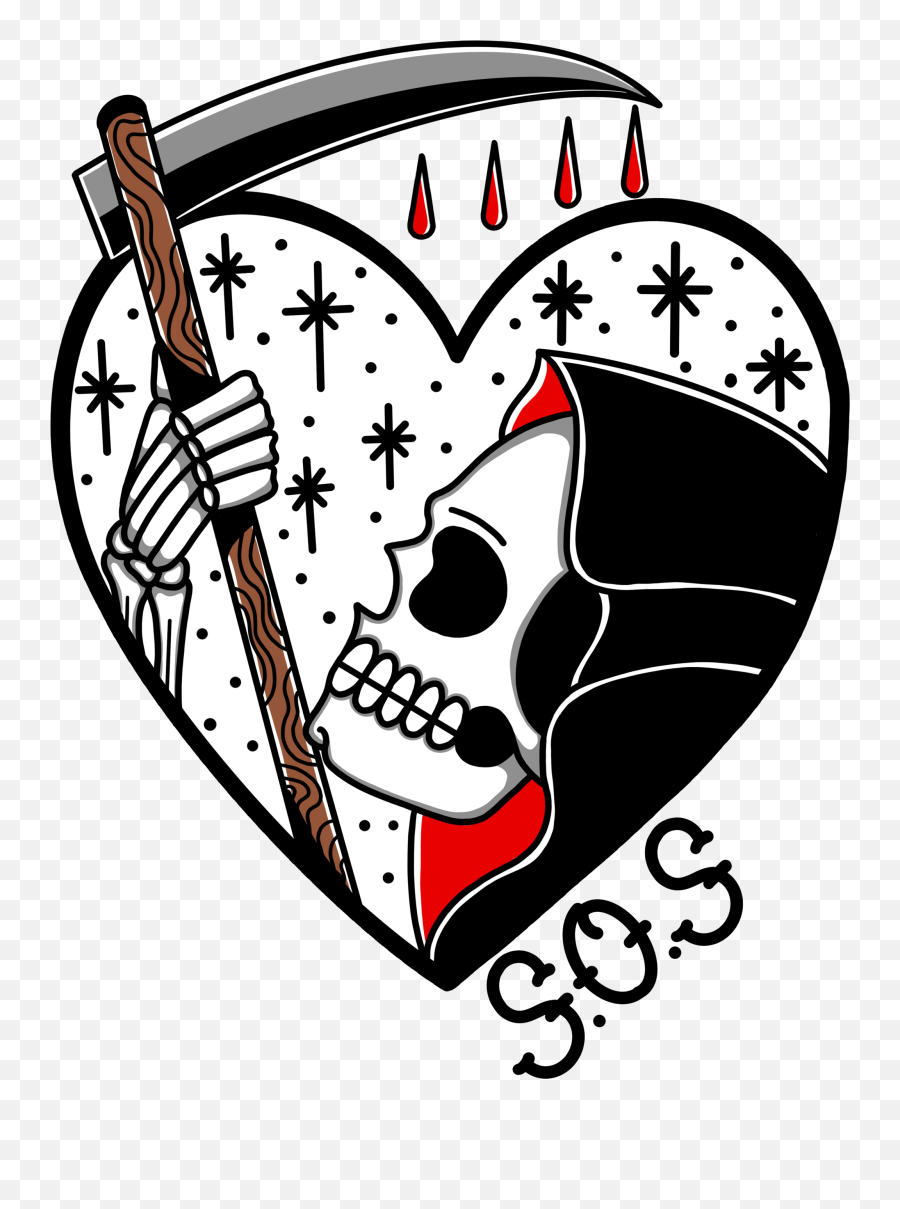 The Dead Heart T Shirt - Illustration Png,Heart Tattoo Png