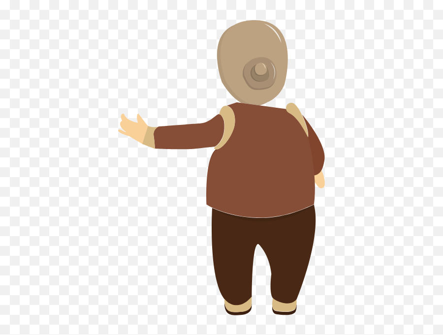 Free Online Female Old Lady Back Vector - Old Woman Back Vector Png,Old Lady Png