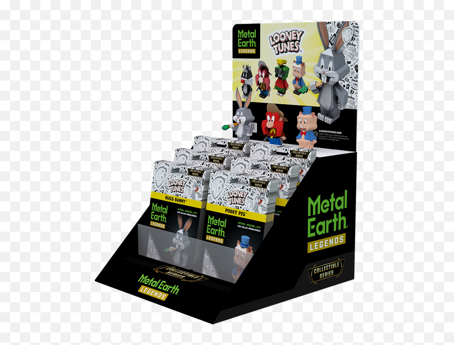 Fascinations Metal Earth 3d Model Diy Kits Legends - Looony Tunes Lego Png,Marvin The Martian Png