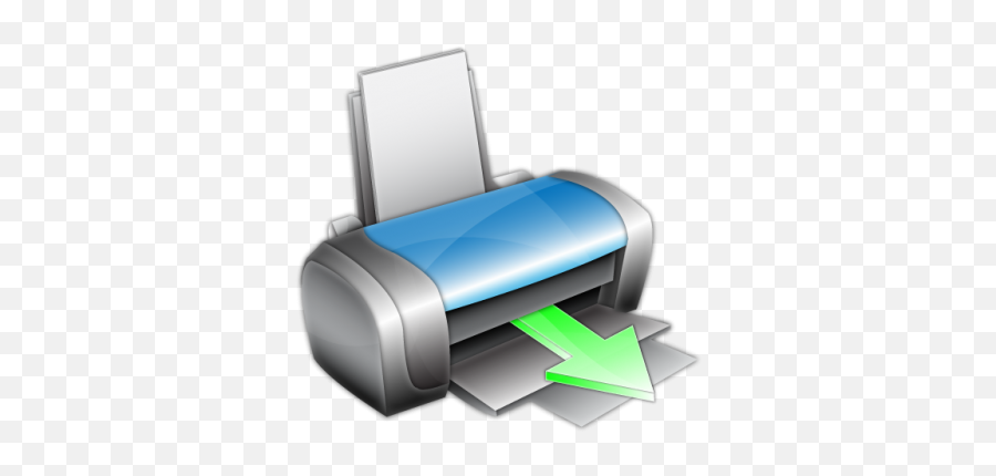 Printer Cut Out - 17111 Transparentpng Clipart Printer Logo,Printer Icon Png